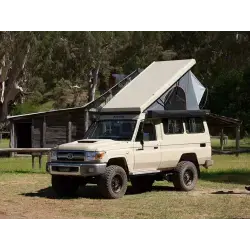 Support de auvent gauche 270° pour toit relevable Hercule Toyota HZJ78 Alu-Cab